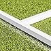 FORZA Professional Cricket Crease Marker – Durable Steel Construction with White Powder Coating – Folding Design for Easy Storage – Ensures Accurate & Regulation-Sized Crease Markings