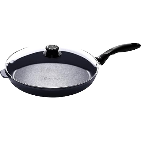 Paula Deen Swiss Diamond 12.5" Non-Stick Frying Pan, Kitchen Cookware for Health Conscious Home Chefs.