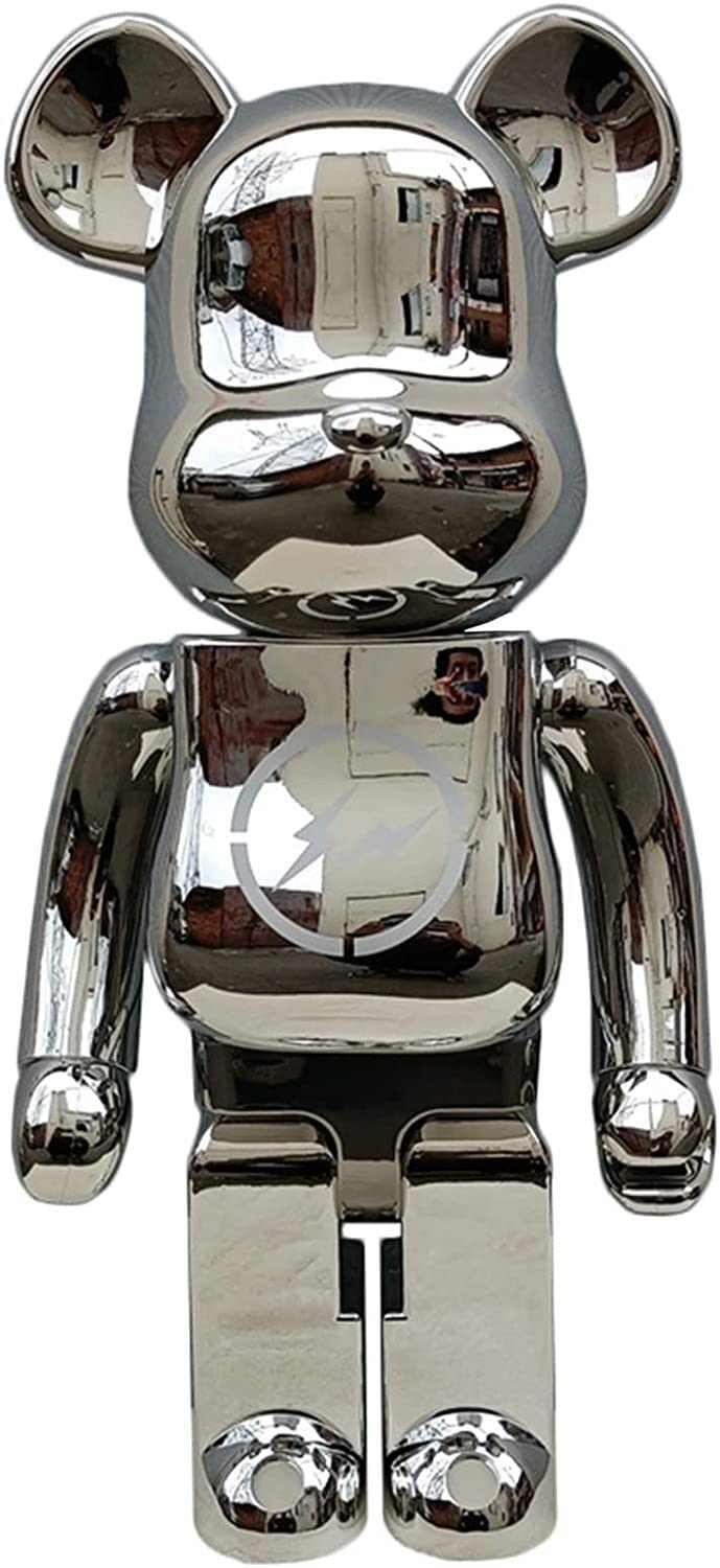 ARZARF Bearbrick Violent Bear Building Blocks Bear Electroplating 
