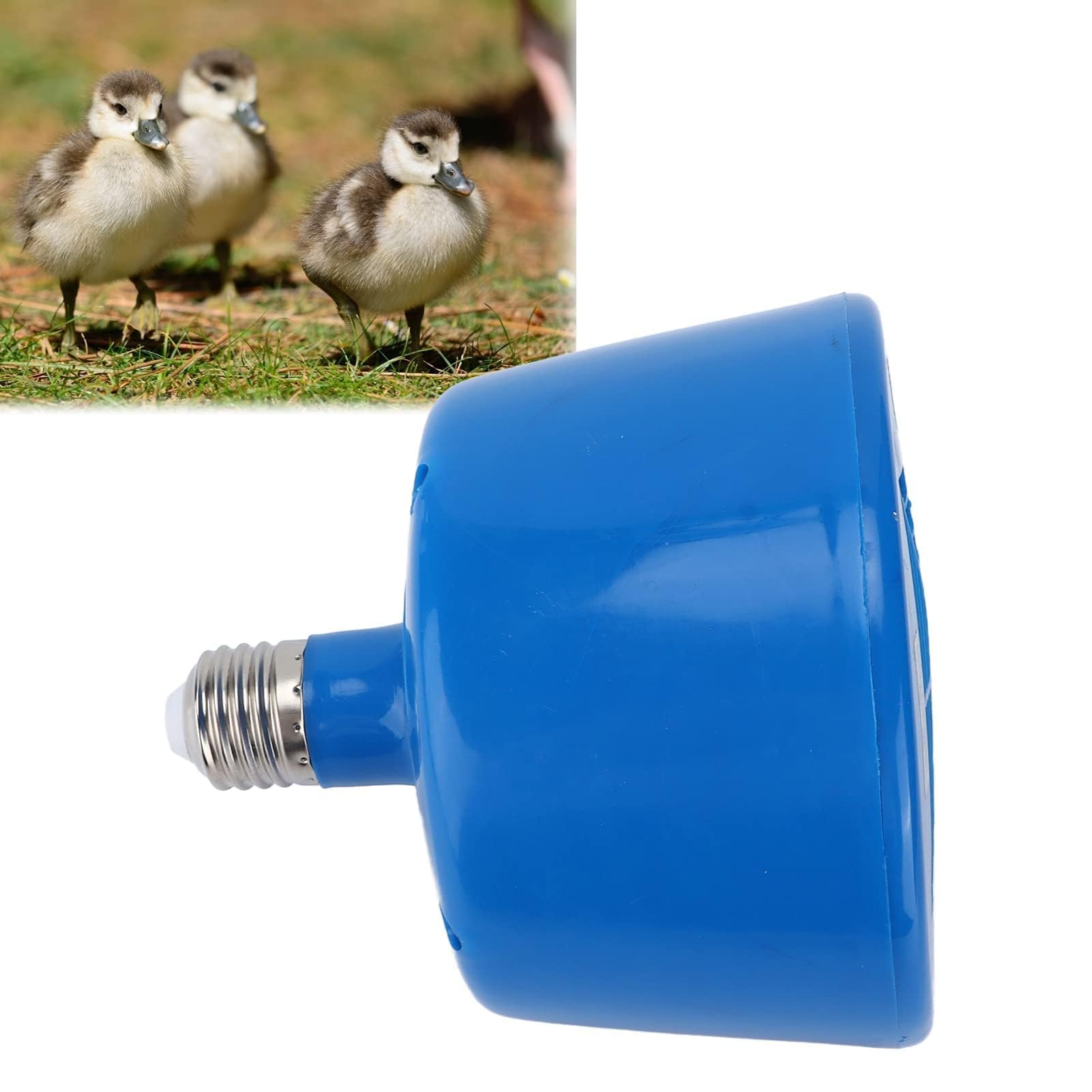 Lámpara de Calor E27 para Mascotas, Bombilla de Calefacción para Incubadora, Pollitos, Cerdos, Patos, Ganado, 220V