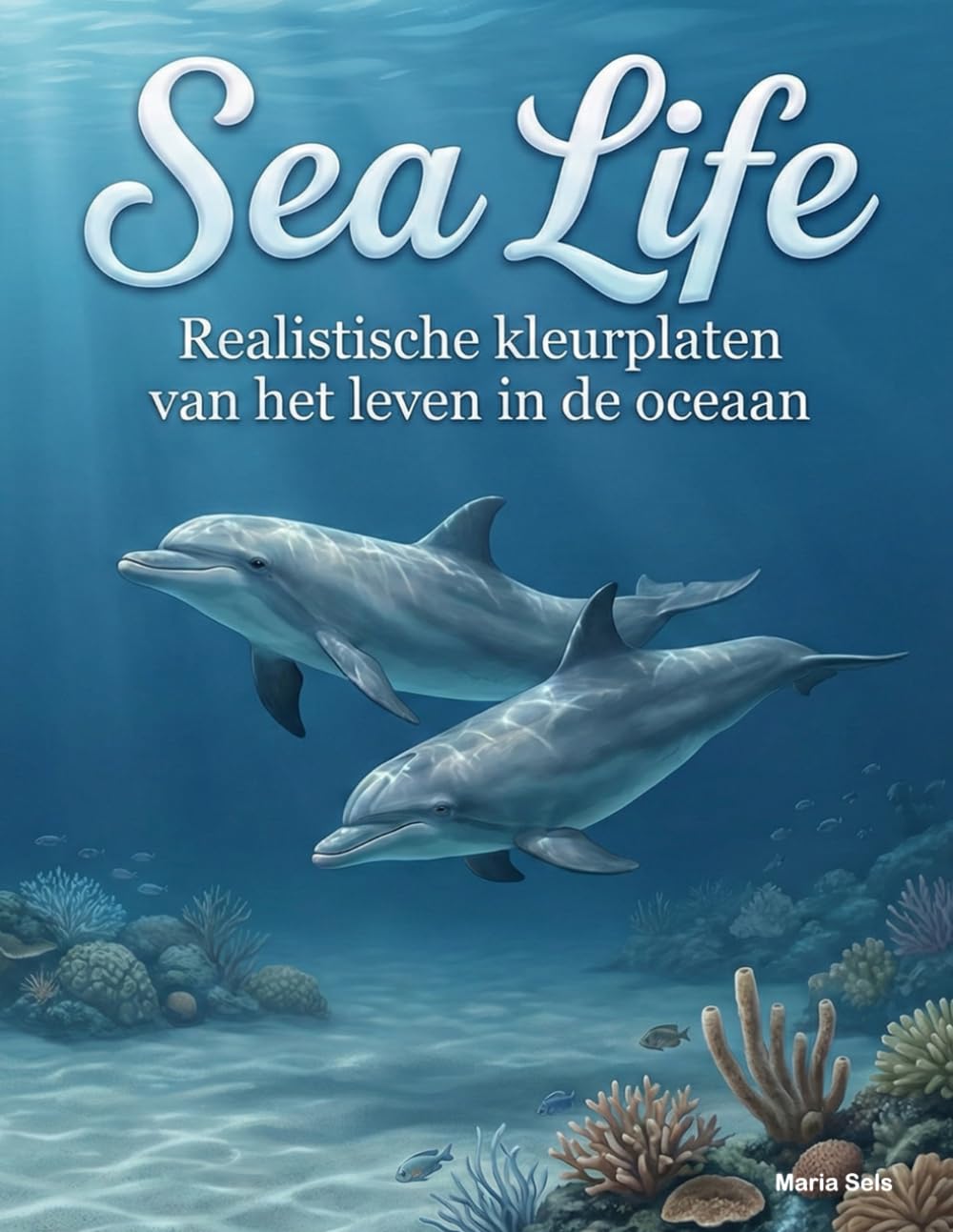 Sea Life: Ontdek het leven in de oceaan met 50 realistische kleurplaten