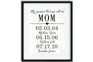 Personalized Custom Gift for Mom | Mother's Day Present