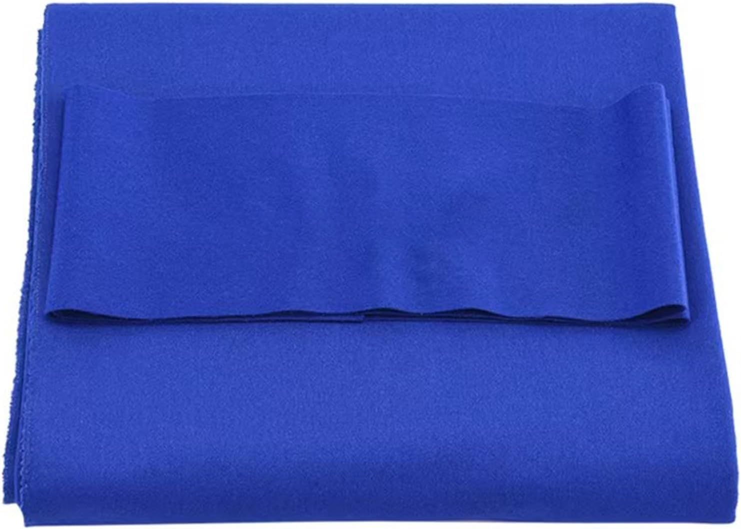k3Mq9Rw Billiards velvet Pre-cut Billiard Table Cloth, Suitable For Pubs, Private Clubs And Sports Venues(Blue)