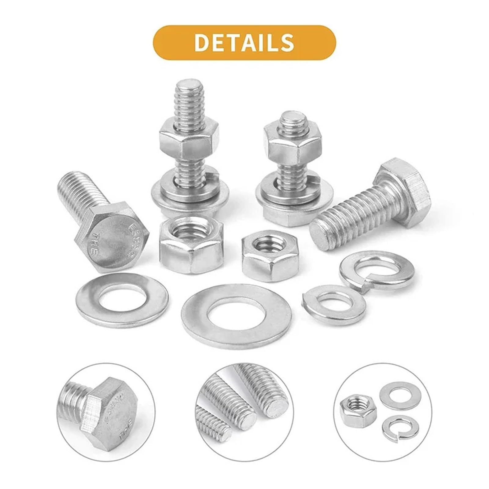 Kit De Pernos Hexagonales, Compatible Con Fijación Imperial