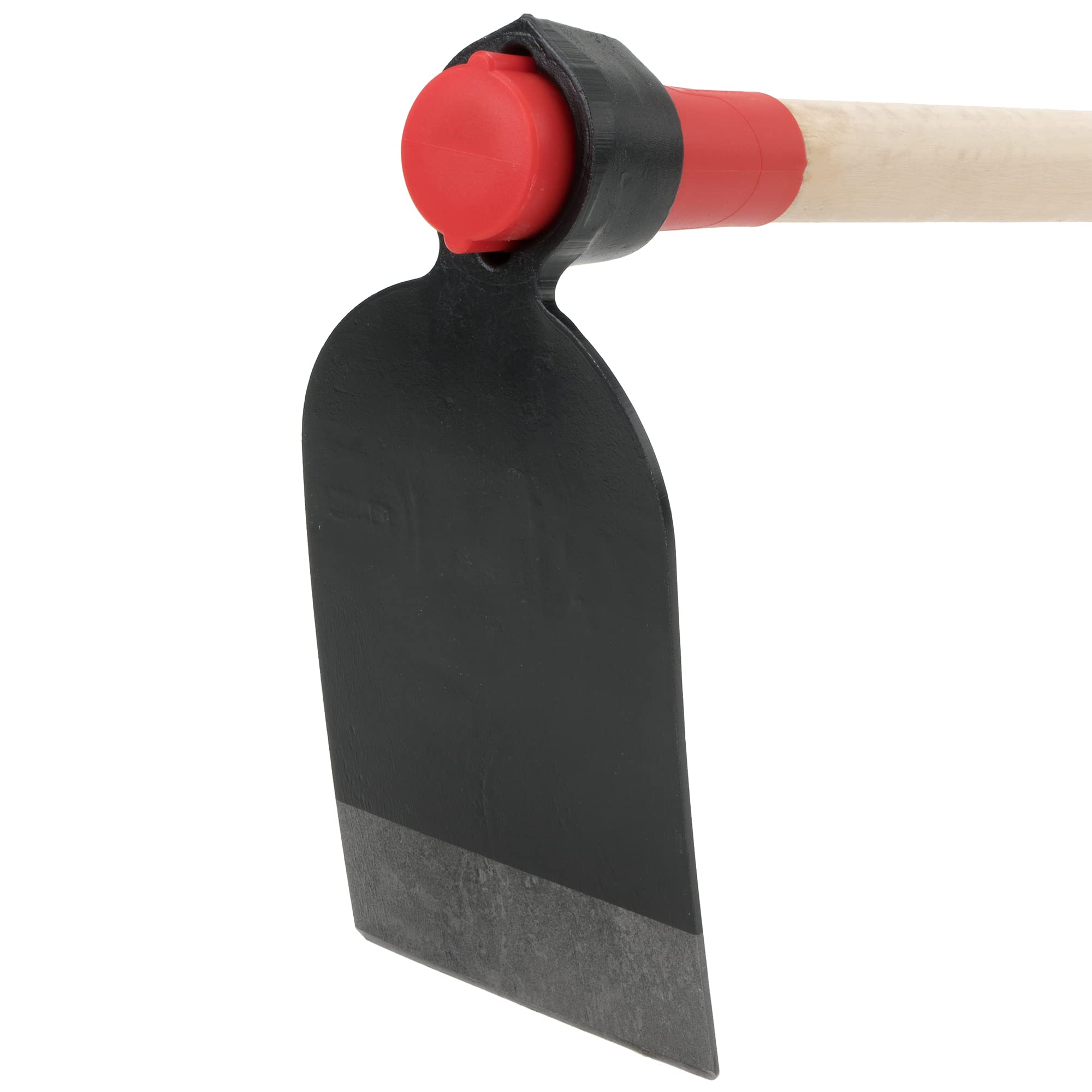 Bellota HOE325800W120AP - Azada de Acero Especial para Agricultura y jardinería, con Mango de Madera y Sistema antigiro