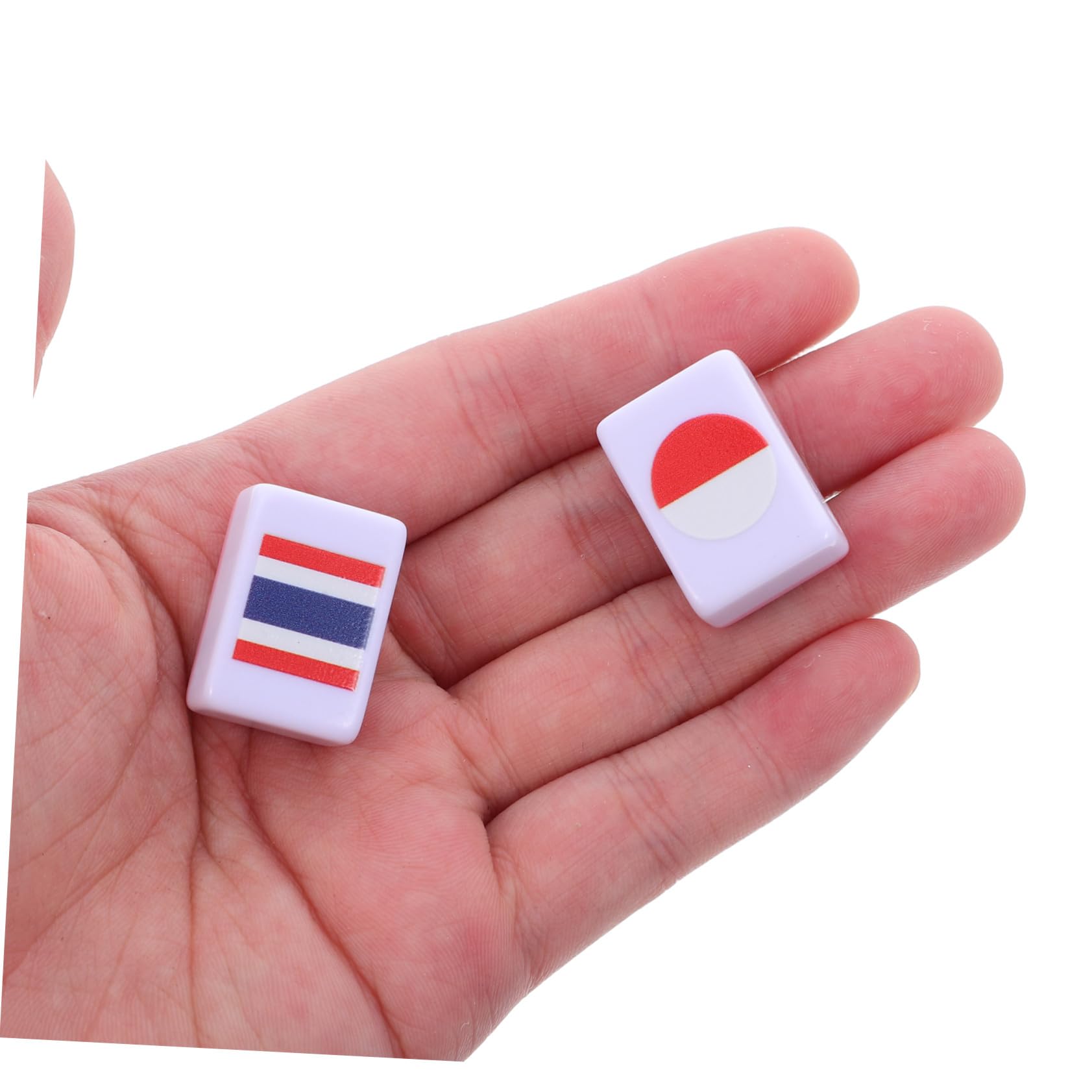 64 Częściowa Gra Planszowa Mahjong Z Flagami Narodowymi Gra Podróżna Dla 2 Graczy Mahjong Małe Gry Planszowe Podróżna Z Flagami Państw Stolikowa Planszowa