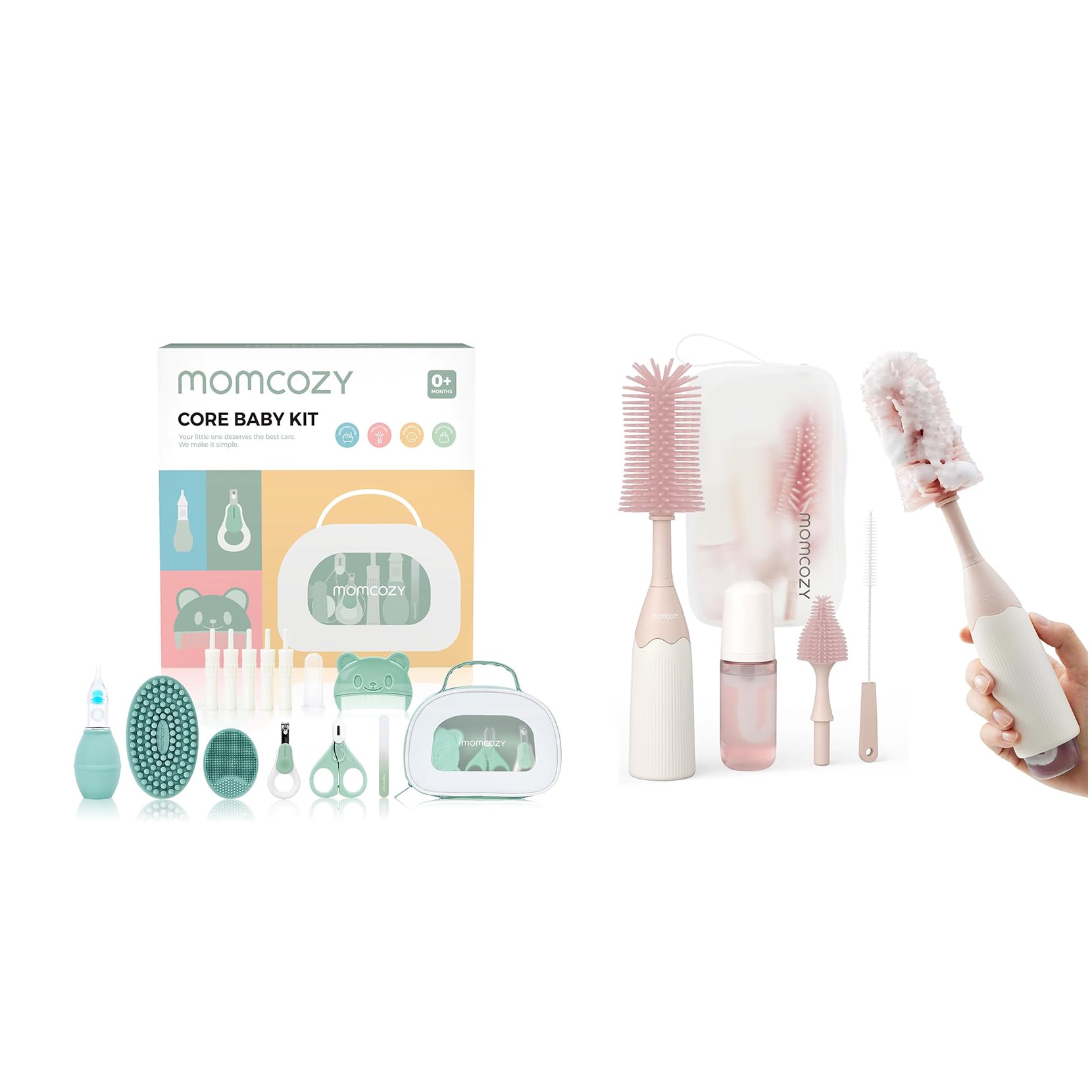 Amazon.com: Momcozy Core Baby Kit & Momcozy Bottle Brush Kit : Baby