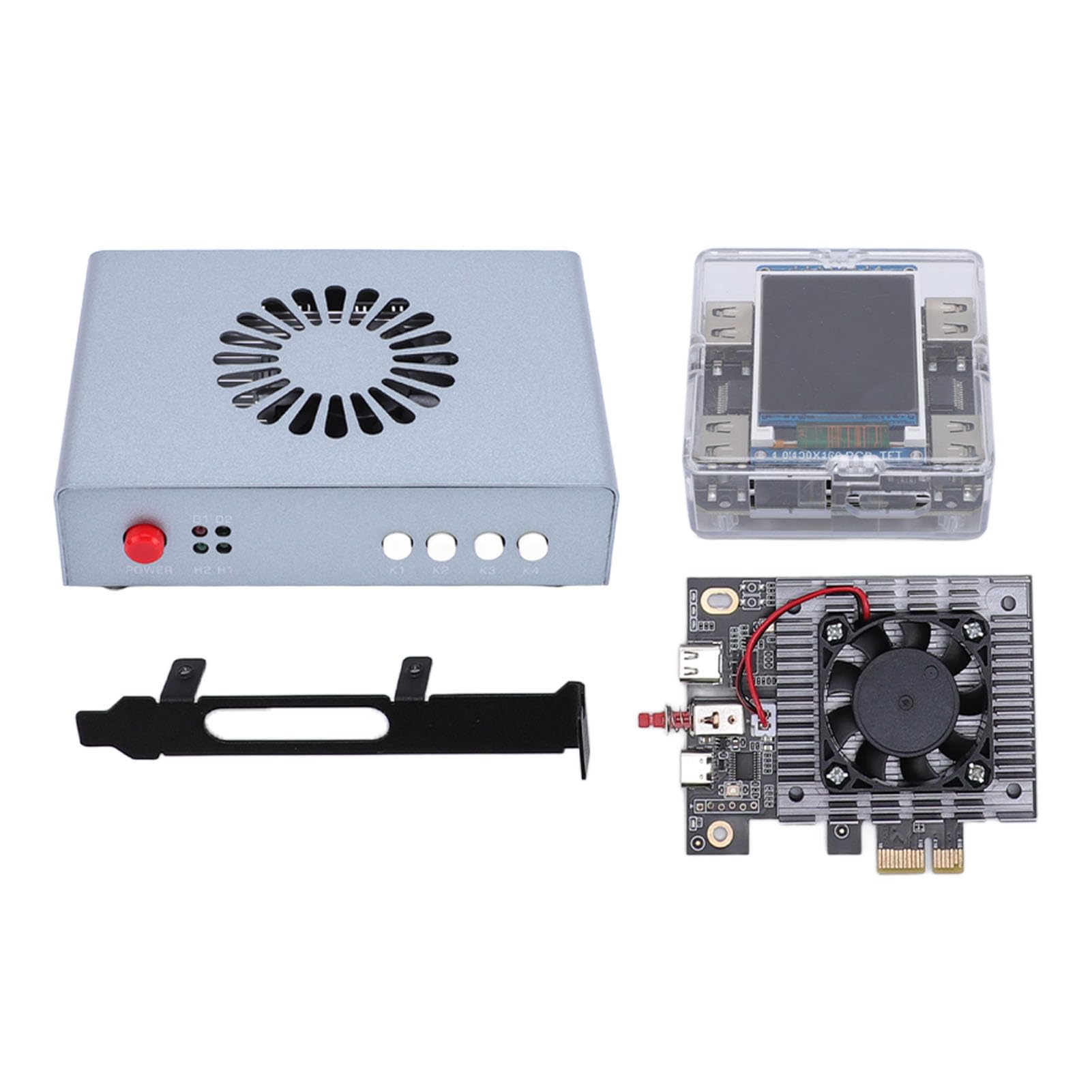 Zunate DMA Fuser, 3840 X 2160 60 Hz DMA-Karte HD Multimedia Interface Overlayer Synthesizer KMBOX Board Multimedia Interface Hub USBC DC12V Direktspeicherzugriffskarte für Gaming-Video
