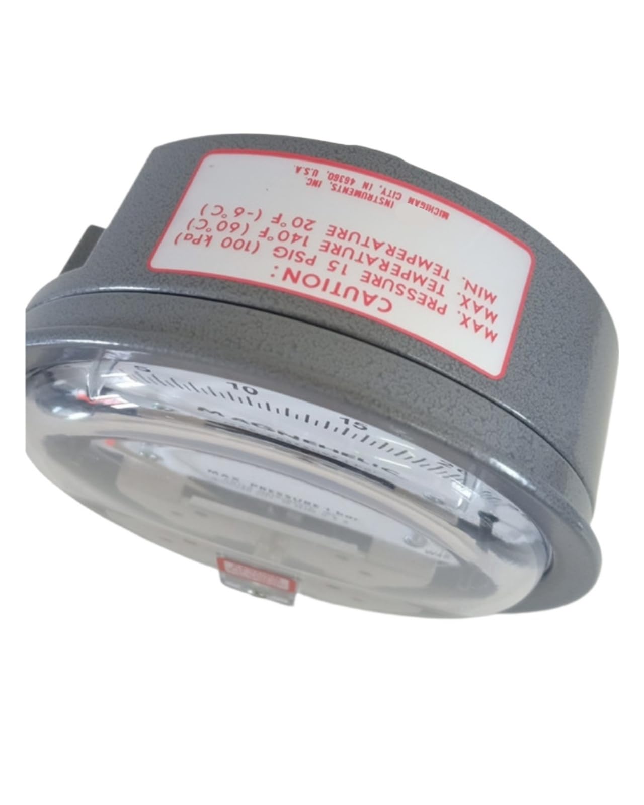 BIRAN Indicador de presión diferencial puntero 2000-25mbar 0-25mbar