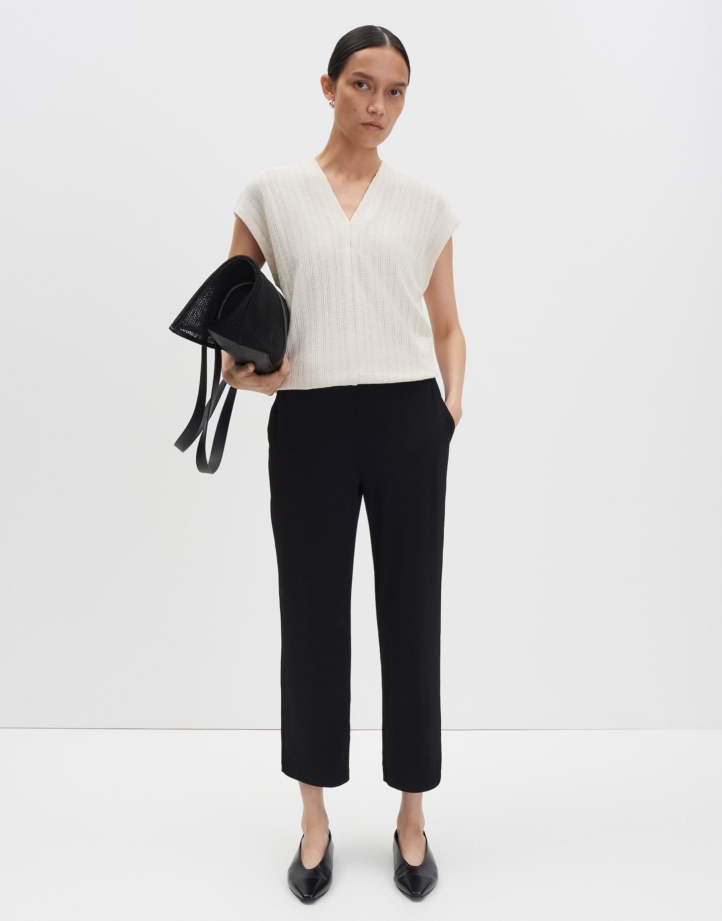 someday Damen Culotte | Culotte CELASTO Wide aus weichem Interlock Jersey