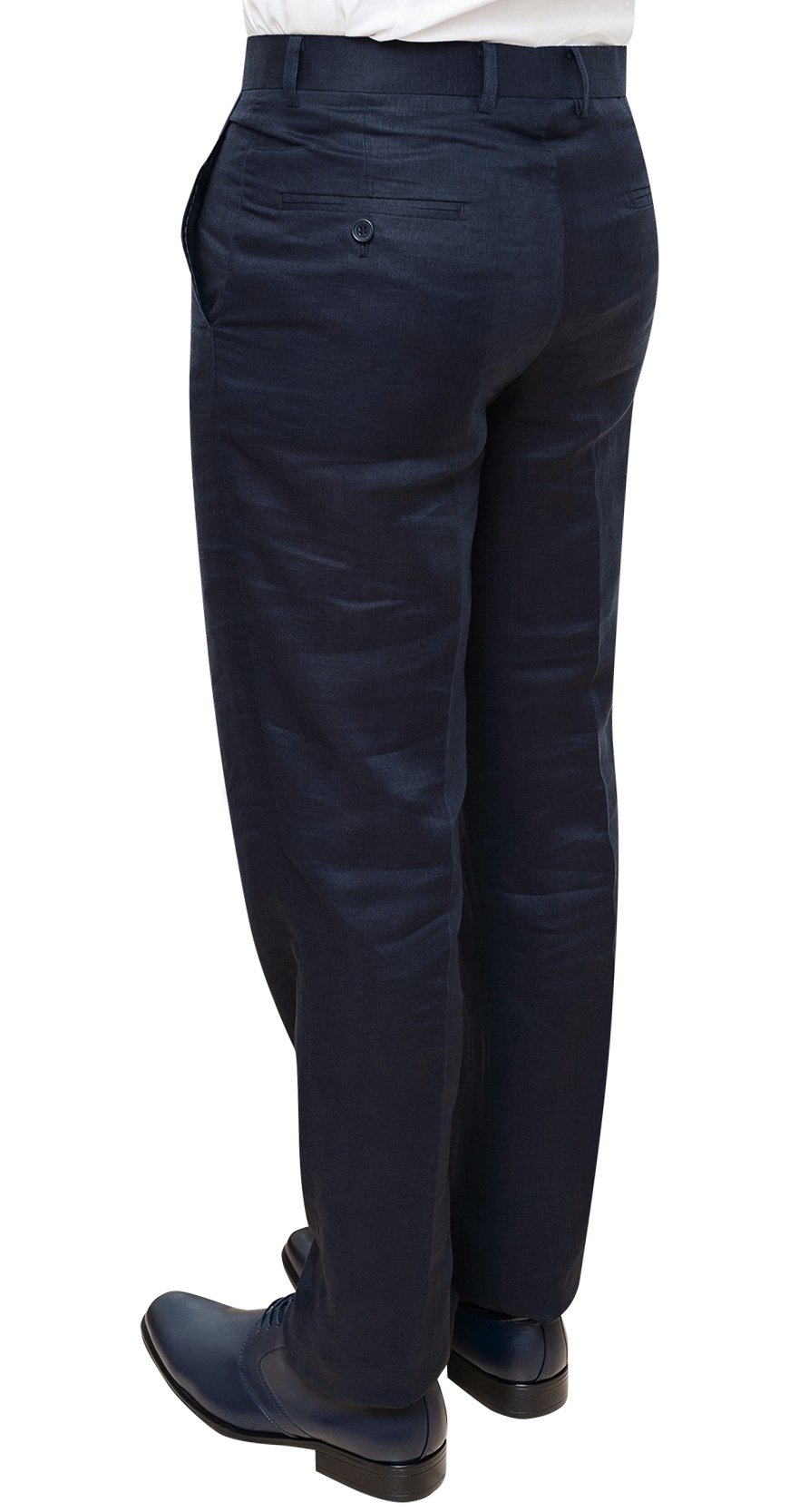 Pantaloni Uomo in Lino sartoriali Estivi Casual Eleganti