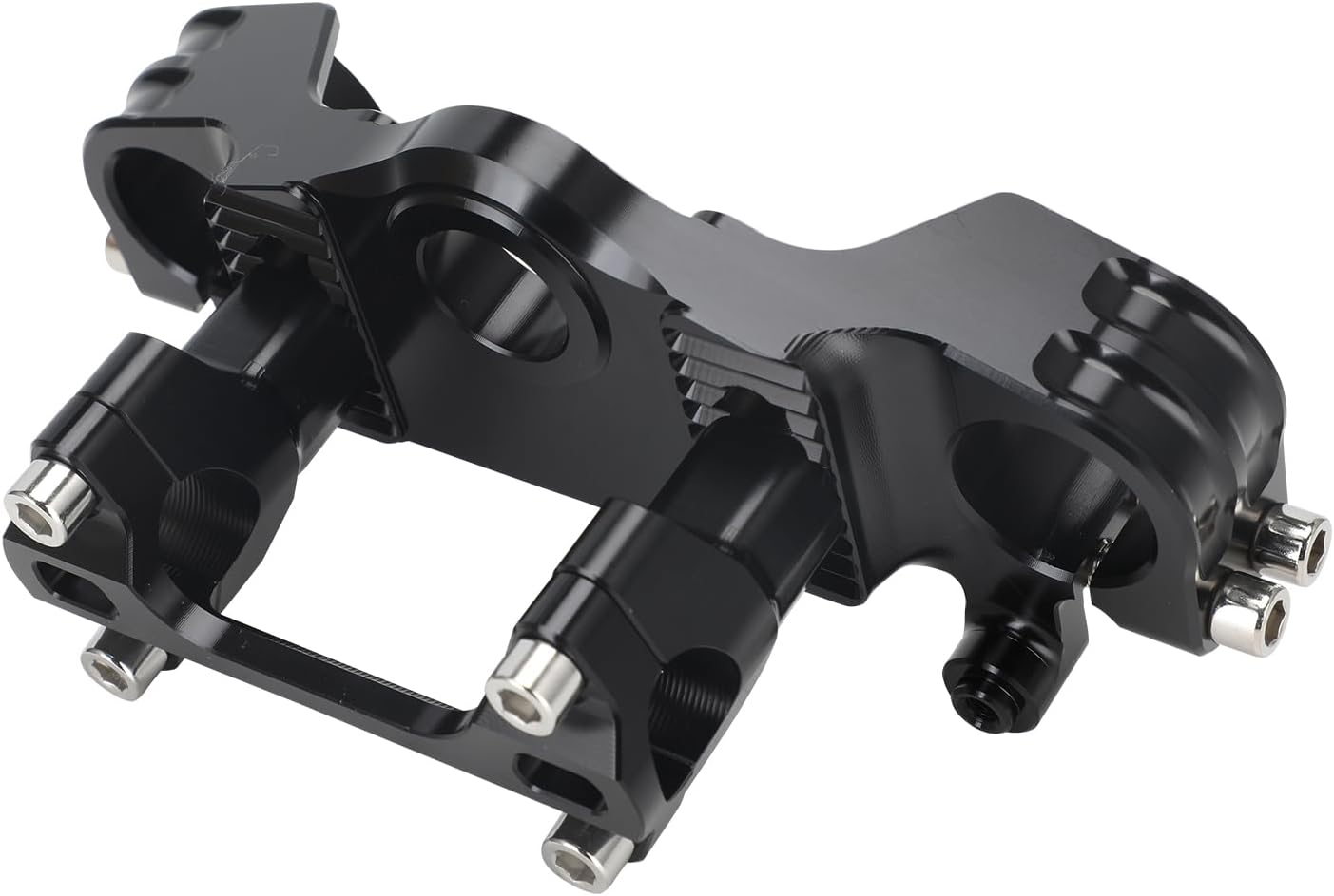 Amazon.com: USTPO Motorcycle Top Triple Clamp Upper Triple Tree Bar ...