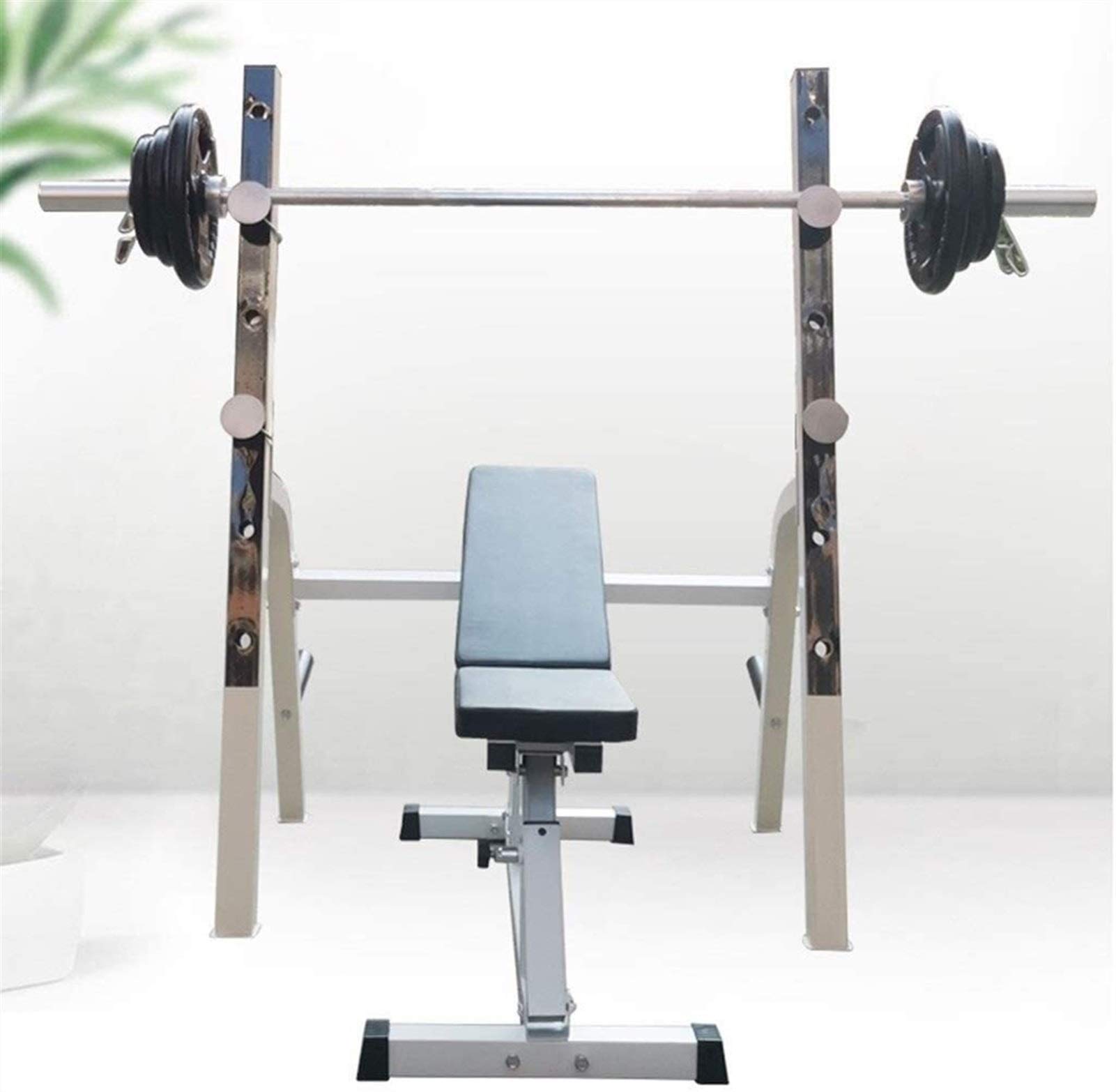 Banco de pesas, banco con mancuernas, banco de ejercicios para entrenamiento de fuerza, banco con mancuernas, soporte para sentadillas, mesa de pesas, banco de prensa para hombres, soporte para mancue