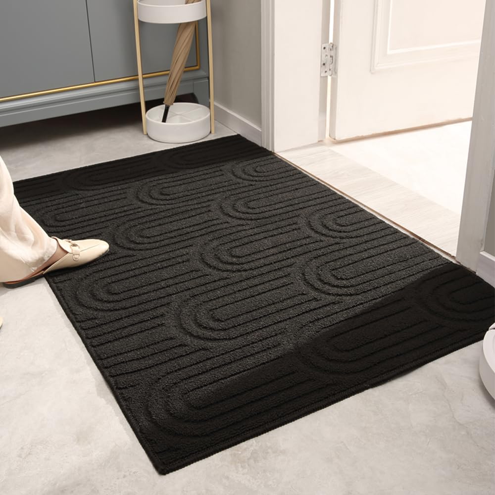 Artanchao Felpudo de Entrada,Felpudo Entrada Casa,Alfombrilla Antideslizante,Absorbente,Lavable a Máquina,Alfombra para Puerta Interior y Exterior,Pasillo,Puerta Trasera Delantera