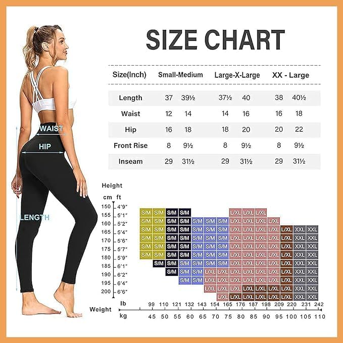 Gayhay Leggings with Pockets for Women - High Waisted Tummy Control Soft Compression Yoga Pants for Workout Running Gym - Image 6
