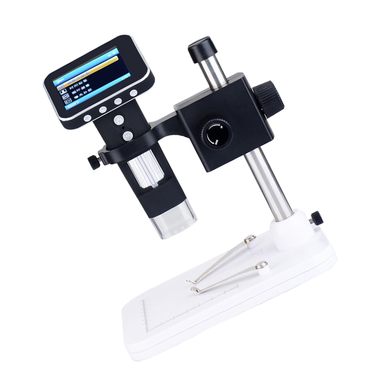 Jiingekk Girls With Stand Lightweight Digital Magnifier Featuring Adjustable Led For Nature Discovery Digital Magnifier Glass Microscope
