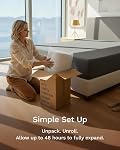 ViscoSoft 3 Memory Mousse de pouce Matelas Topper King Choisir High Density Matelas ventilé Pad