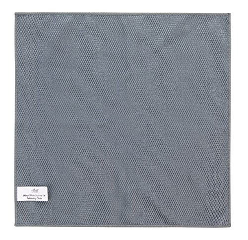 Elliott Screen Polishing Cloth, Grey, Perfect for TV, Computer and iPad Screens, Everday Essesntial