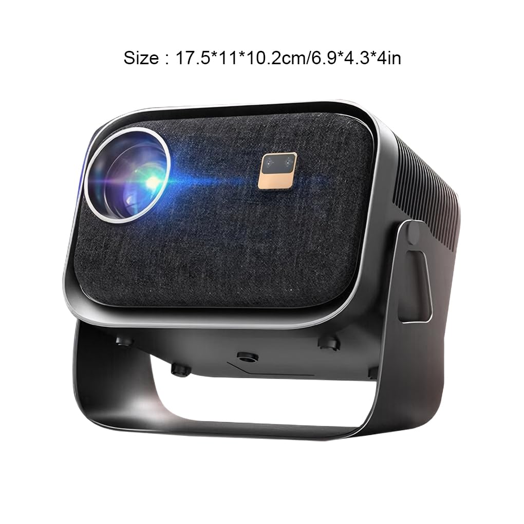 Projecteur de Faisceau Portable pour Smartphone Home cinéma Mini projecteur innovant projecteurs de cinéma Maison Smart TV 4K Facile, Android 4k Full HD
