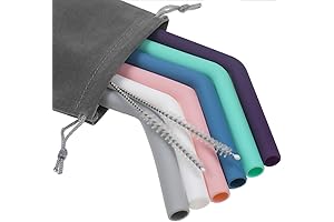 Senneny Silicone Drinking Straws: Perfect for Smooth and Healthy Sipping