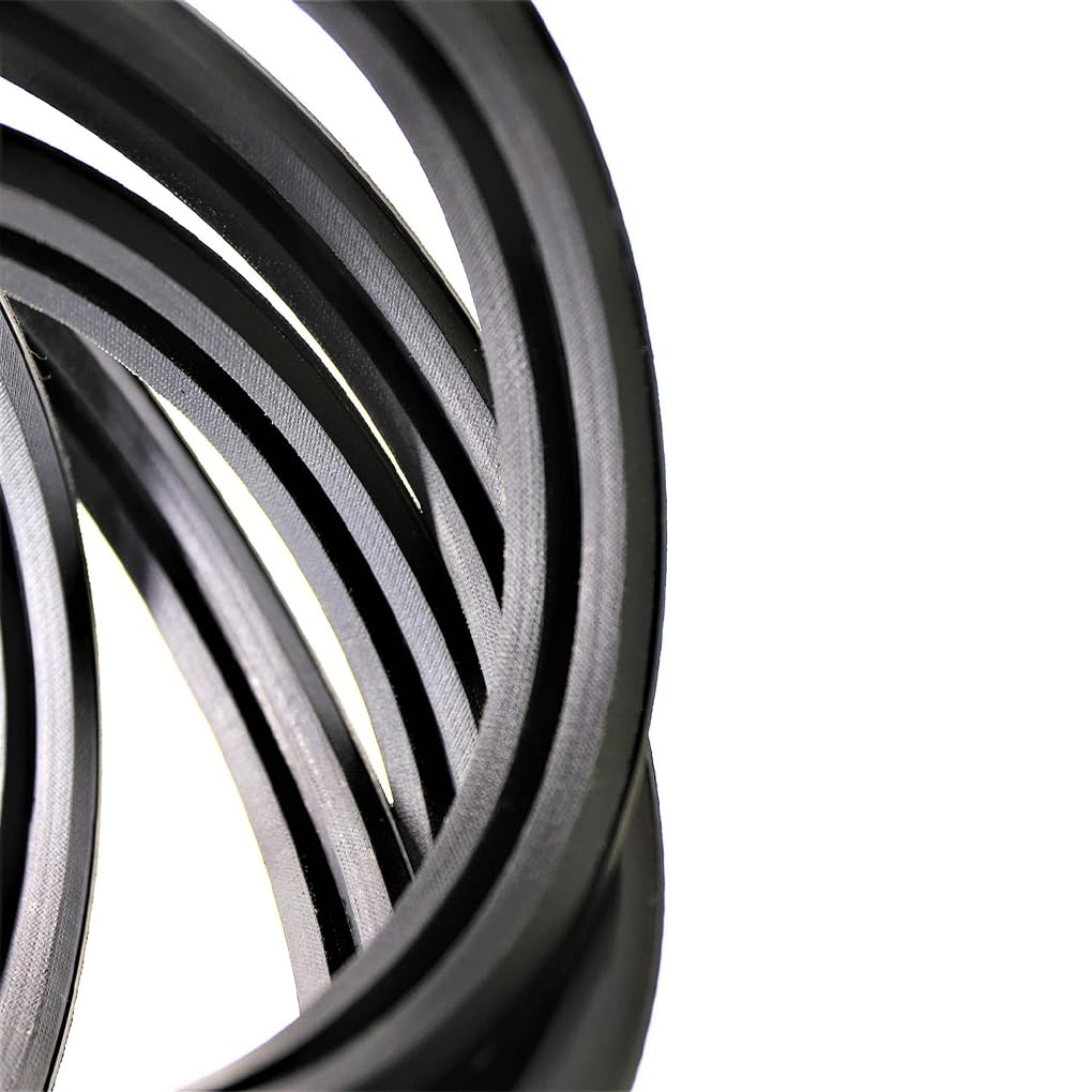 Woniu - Correa de repuesto de 2 bandas para KUBOTA K5371-34710, K5763-34710, K5763-34712, K7563-34710, RCK60, RCK60B, RCK60D