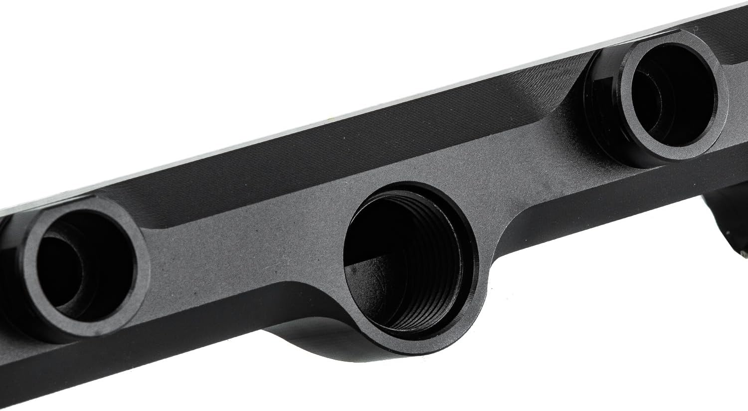 Billet Aluminum Fuel Rail Compatible with 2002-2011 Honda Civic Acura RSX TSX K20A2 K20A3 K20Z1 K20Z3 K24A2