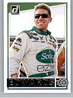 Vista 1 de 2020 Donruss Classics Racing #13 Carl Edwards Scotts/Roush Fenway Racing/Ford Official NASCAR Trading Card From Panini America