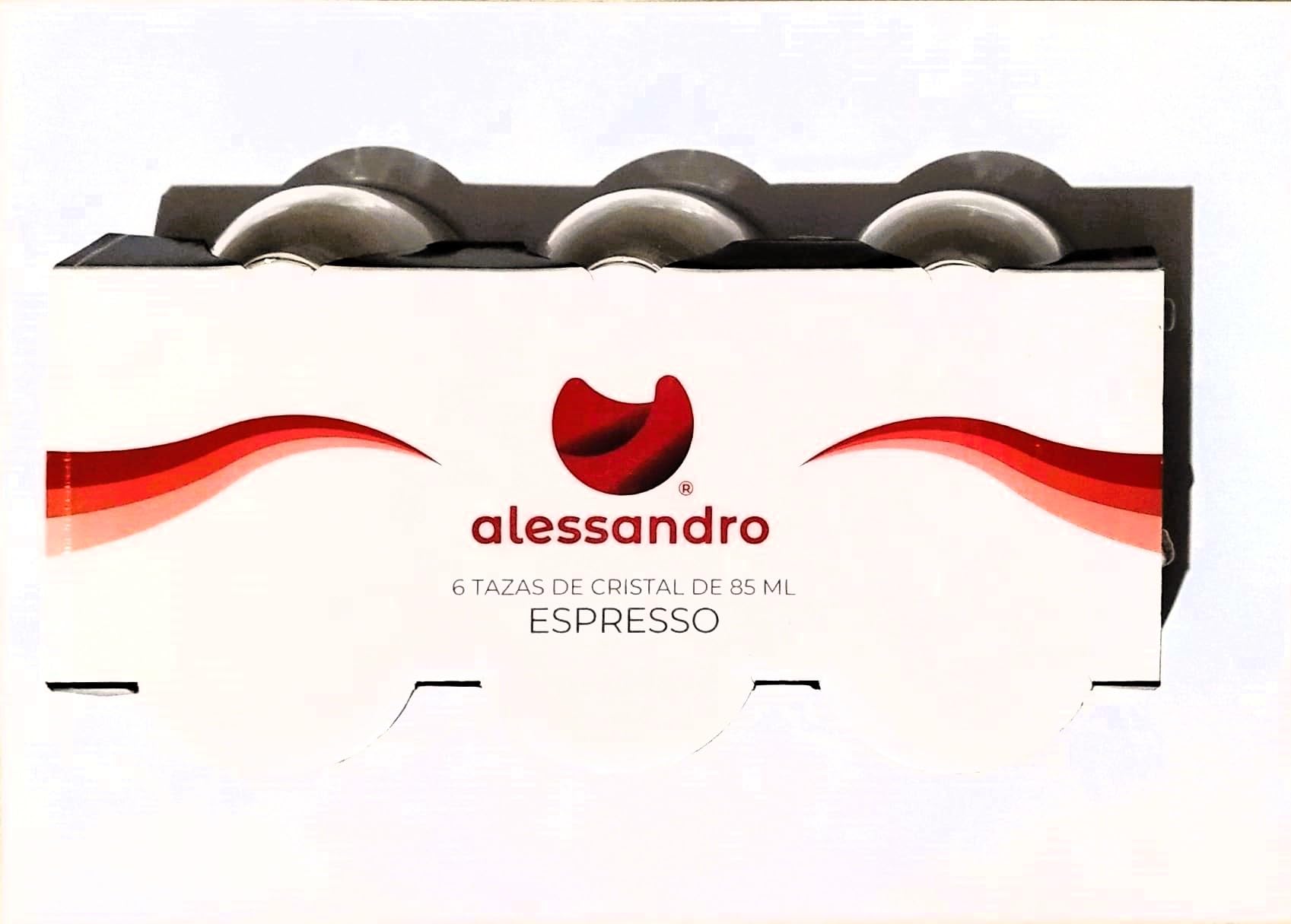 Set 6 Tazzine Caffè In Vetro Da 85ml | Manico Termico | Lavastoviglie Safe | Design Elegante - Foto 6