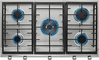 Teka EX 90 1 5 g Ai Al Dr NAT Built-in Gas Stainless Steel – Plate (Built-in, Gas Hob, Stainless Steel, Cast Iron, Without Frame, Methane)