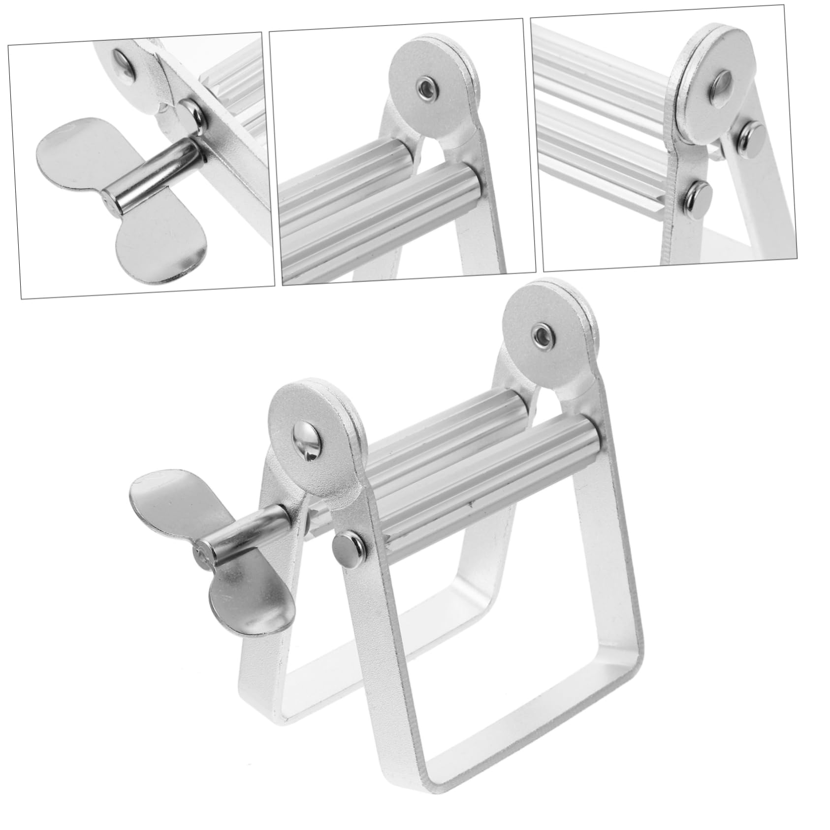 minkissy Toothpaste Tube Crimper Lotion Squeeze Accessory Cream Squeezer for Hair Dye Removal Efficient Extracti