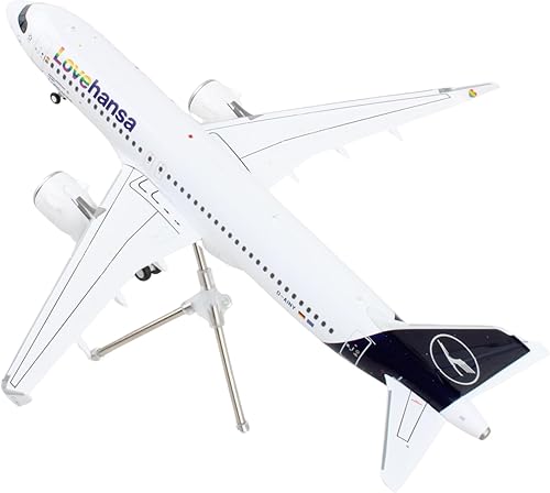 Miniatura 5 de GeminiJets G2DLH1198 Lufthansa Airbus A320neo 'Lovehansa' D-AINY Escala 1200