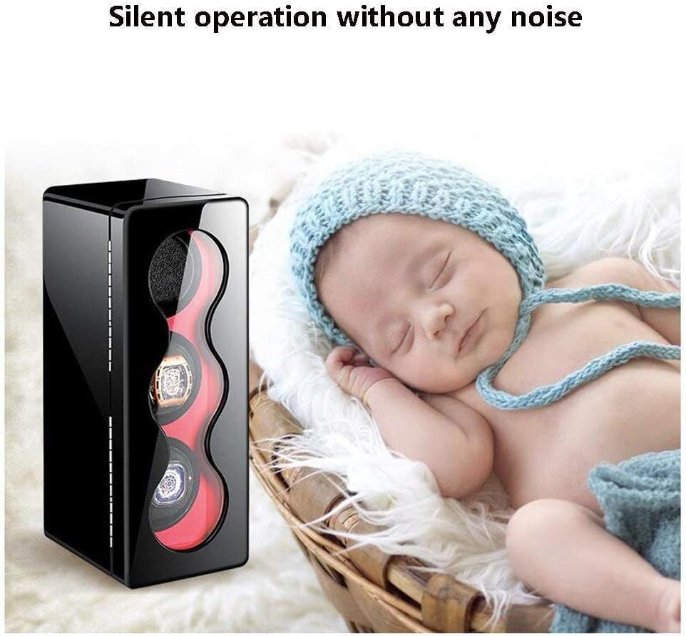 自動巻き時計ワインダーボックス 3 木製バッテリー サイレントウォッチ