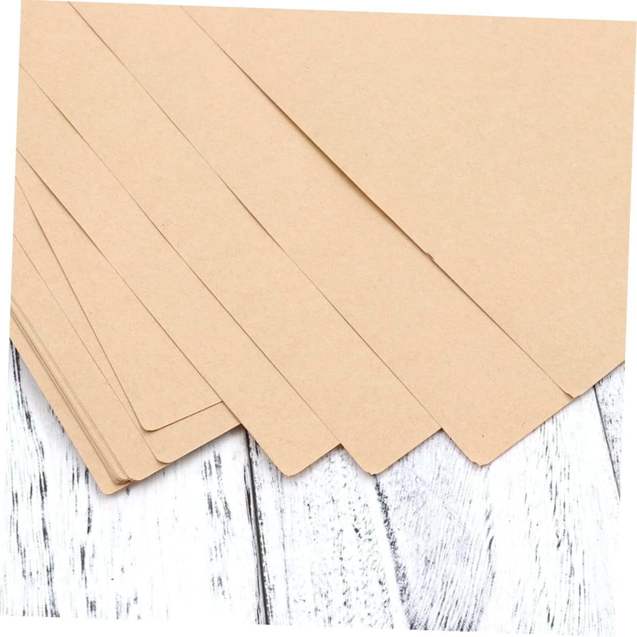 Anneome 200pcs Kraft Paper Fade-Resistant Art Paper for Art Class Students Boy Girl's Drawing