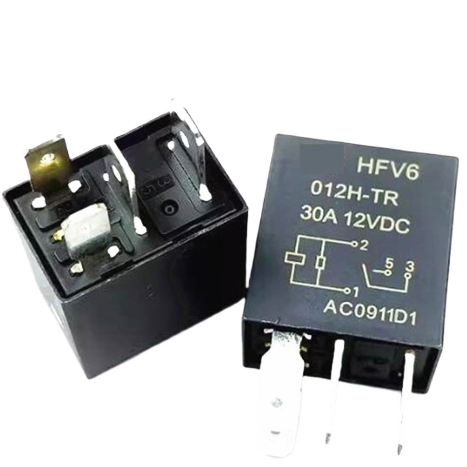 Relais HFV6 012H-TR 30A corrige les baisses de tension du système électrique 12VDC
