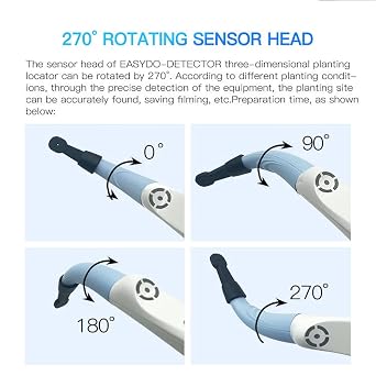 Dental Implant Detector Three-Dimensional Easydo-Detector 270Smart Sensor Head