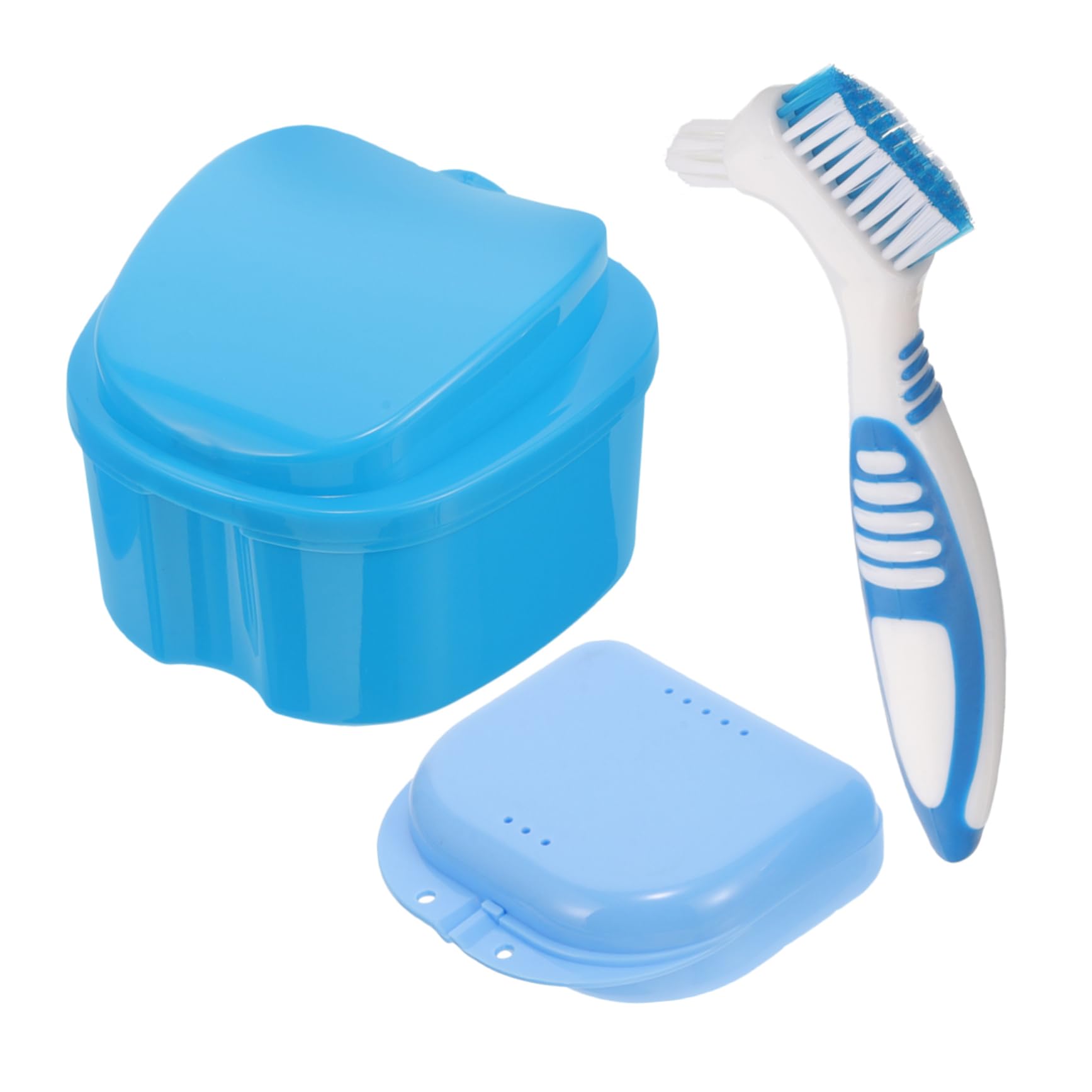 BESTYASH 5 Set Di Scatole Per Protesi Dentarie Contenitori Per Apparecchi Di Contenzione Custodie Per La Pulizia Degli Apparecchi Di Contenzione Custodie Per Apparecchi Di Contenzione