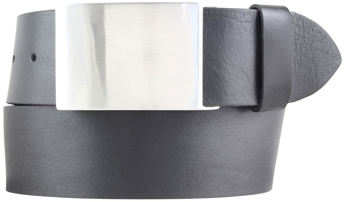 BELTINGER Gürtel aus Vollrindleder 5,0 cm | Jeans-Gürtel für Herren 50mm | Jeansgürtel mit Koppel