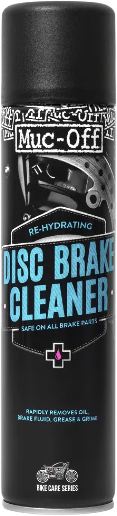 Muc Off Motorcycle Disc Brake Cleaner - Quick-Drying Brake Cleaner Spray and Degreaser - Rehydrating Formula for Maximum Braking Power - 400ml