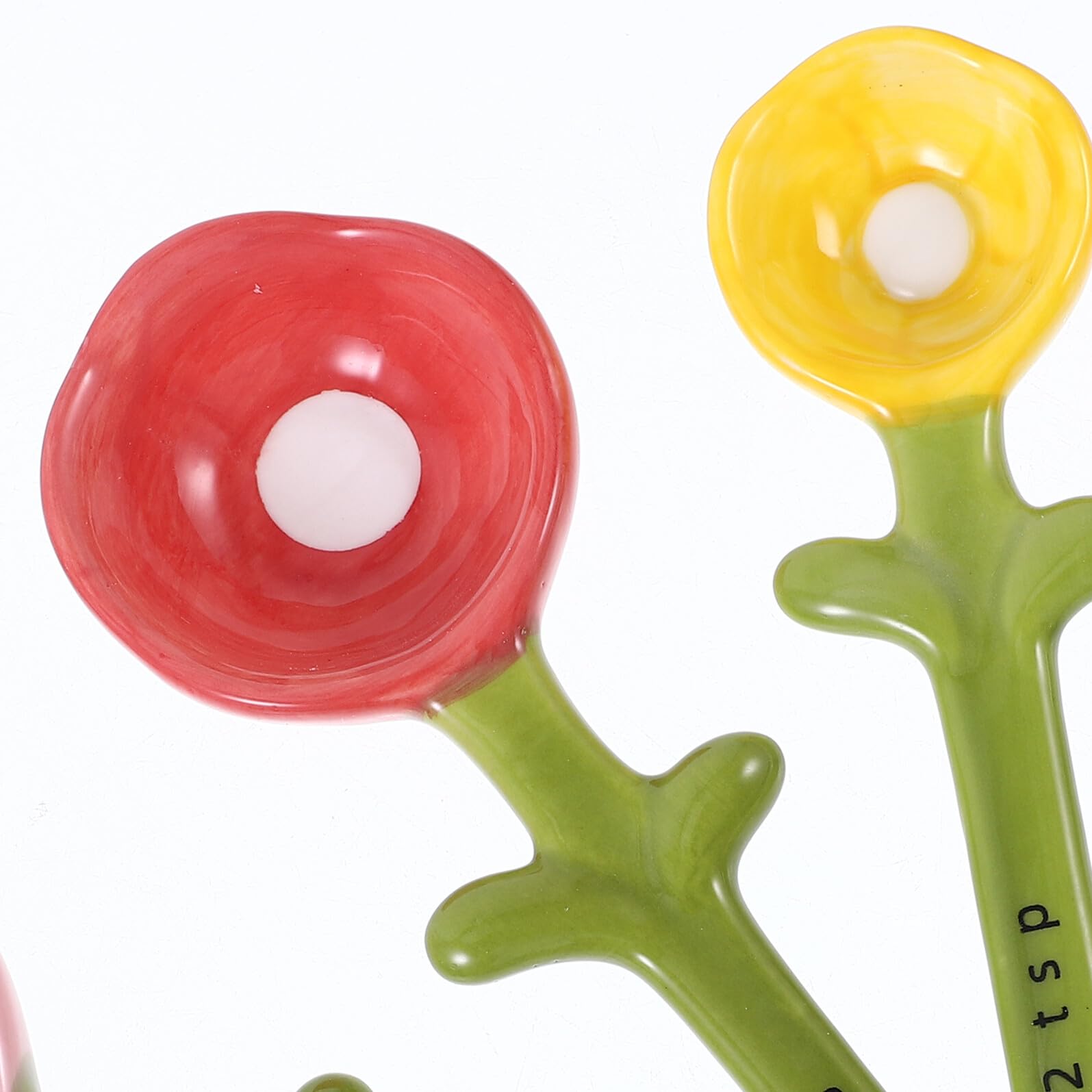 Baluue Cucchiai Dosatori Forma Di Fiore Cucchiaini Dosatori Per Dolci Da Cucina Utensili Da Cucina Misurini Per Ingredienti Caffè Tè Latte in Polvere Condimenti