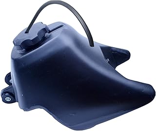 Tanque de gases de combustible de motocicleta con montaje de manguera de gorra Ajuste para Yamaha PW50 Y-ZINGER PW 50 PY50 para Peewee 50 Pit de suciedad Bici negro / rosa / azul ( Color : Black )