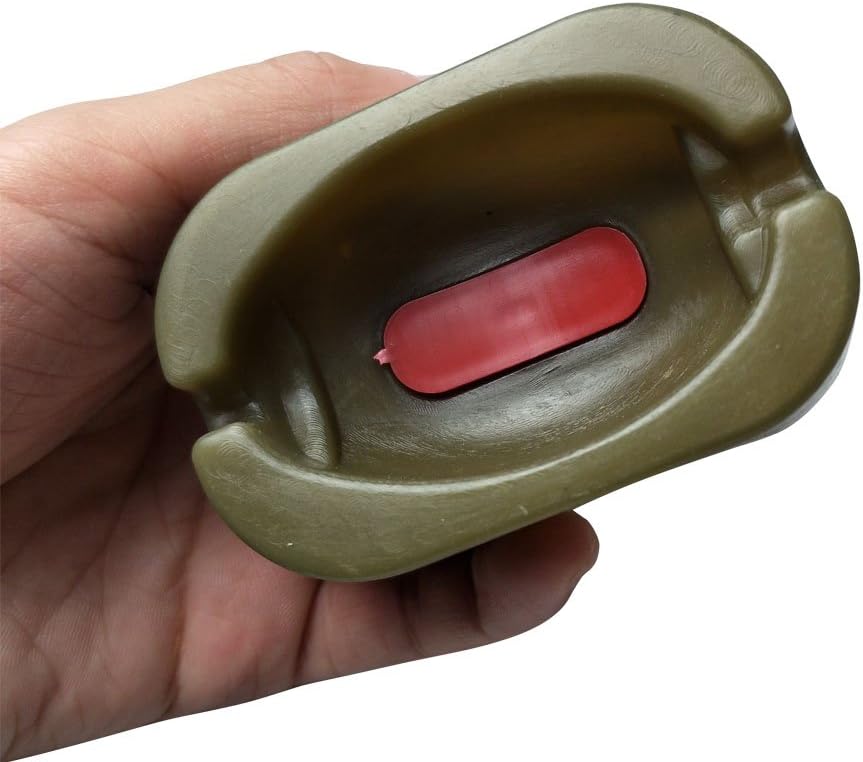 Inline Method Feeder Set Carp Fishing Tackle 4 Inline Method Feeders with 1 Rubber Mould Carp Fishing Accessories