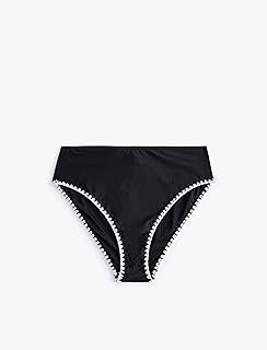 Kroşe Detaylı Yüksek Bel Bikini Altı - Koton fiyat fırsatı