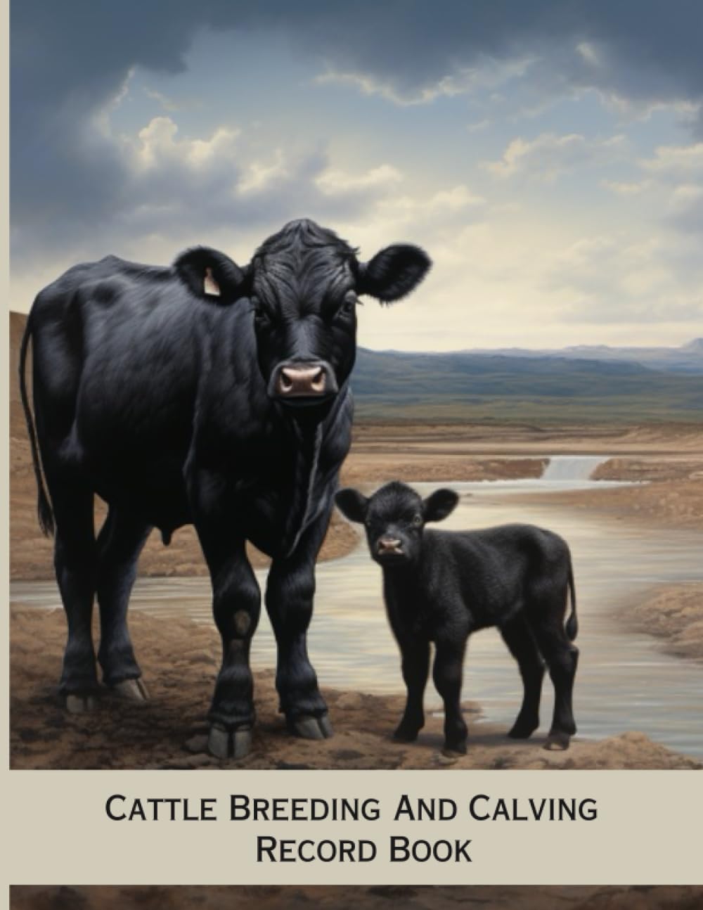 Cattle Breeding and Calving Record Book: Record Book