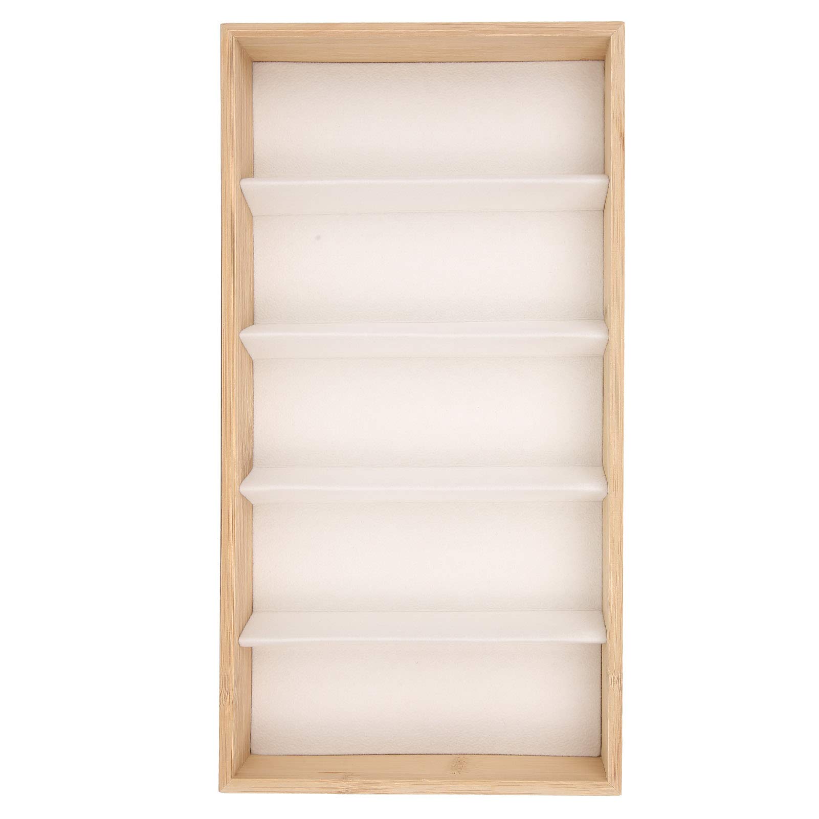 Glasses Box, Scratch Protection Sunglasses Display Case for Shoppe for Spectacles Store, Multi Sunglasses Organizer for Women Men(off white)