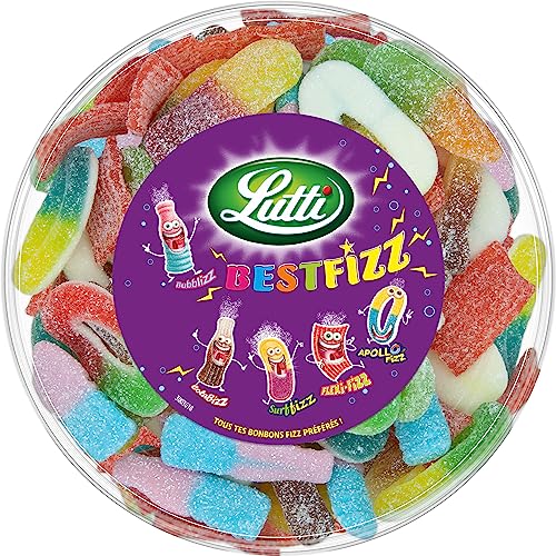 Bonbons Assortiment Bestfizz Piquants Lutti La Boîte De - vue 8