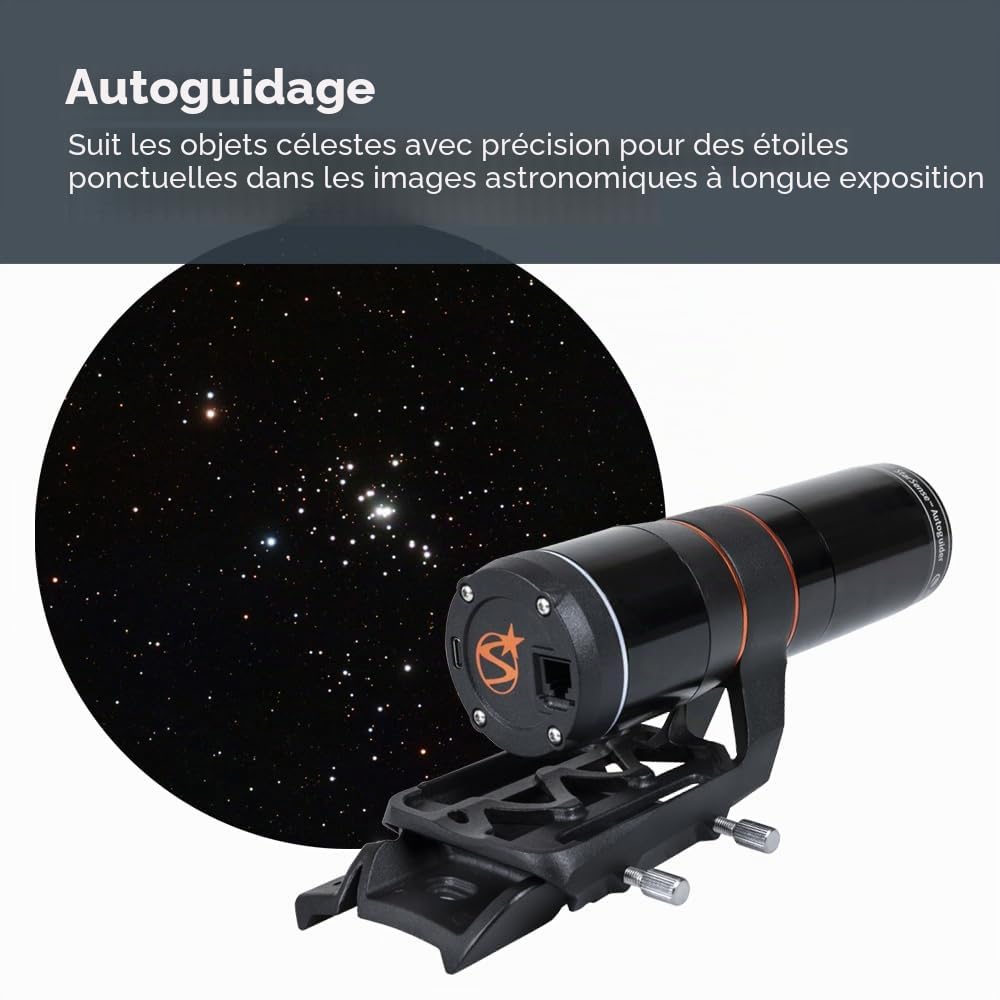 Celestron 94008 StarSense Autoguider pour télescopes numériques, alignement Automatique en 3 Minutes, Precise Goto, Guidage et modélisation de l'orientation de la Monture pour l'astrophotographie