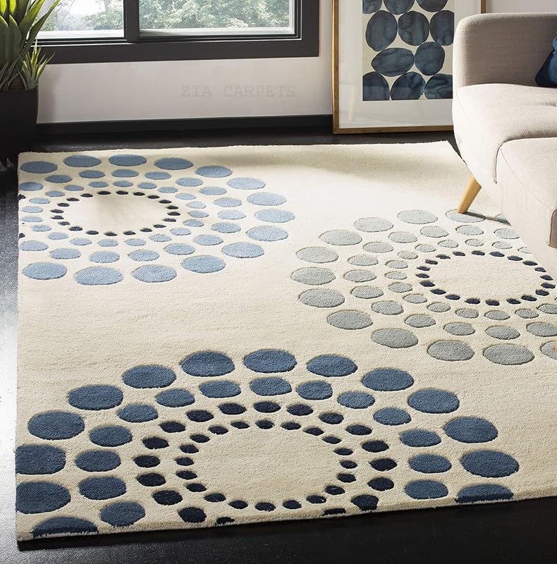 zia carpets Zamora Handmade Woollen Modern Rugs for Living Room Multicolor Home and Decor Carpets Size 10 X 12 Feet (B0D7S81W73) Amazon Price History, Amazon Price Tracker