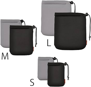 HAKUBA バッグアクセサリー ソフトクッションポーチ S ブラック KCS-37S Amazon | ハクバ HAKUBA カメラポーチ ソフトクッションポーチ S