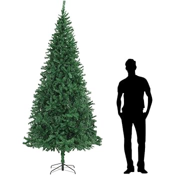 Albero Di Natale 300 Cm.Mewmewcat Albero Di Natale Artificiale 300 Cm Verde Amazon It Casa E Cucina