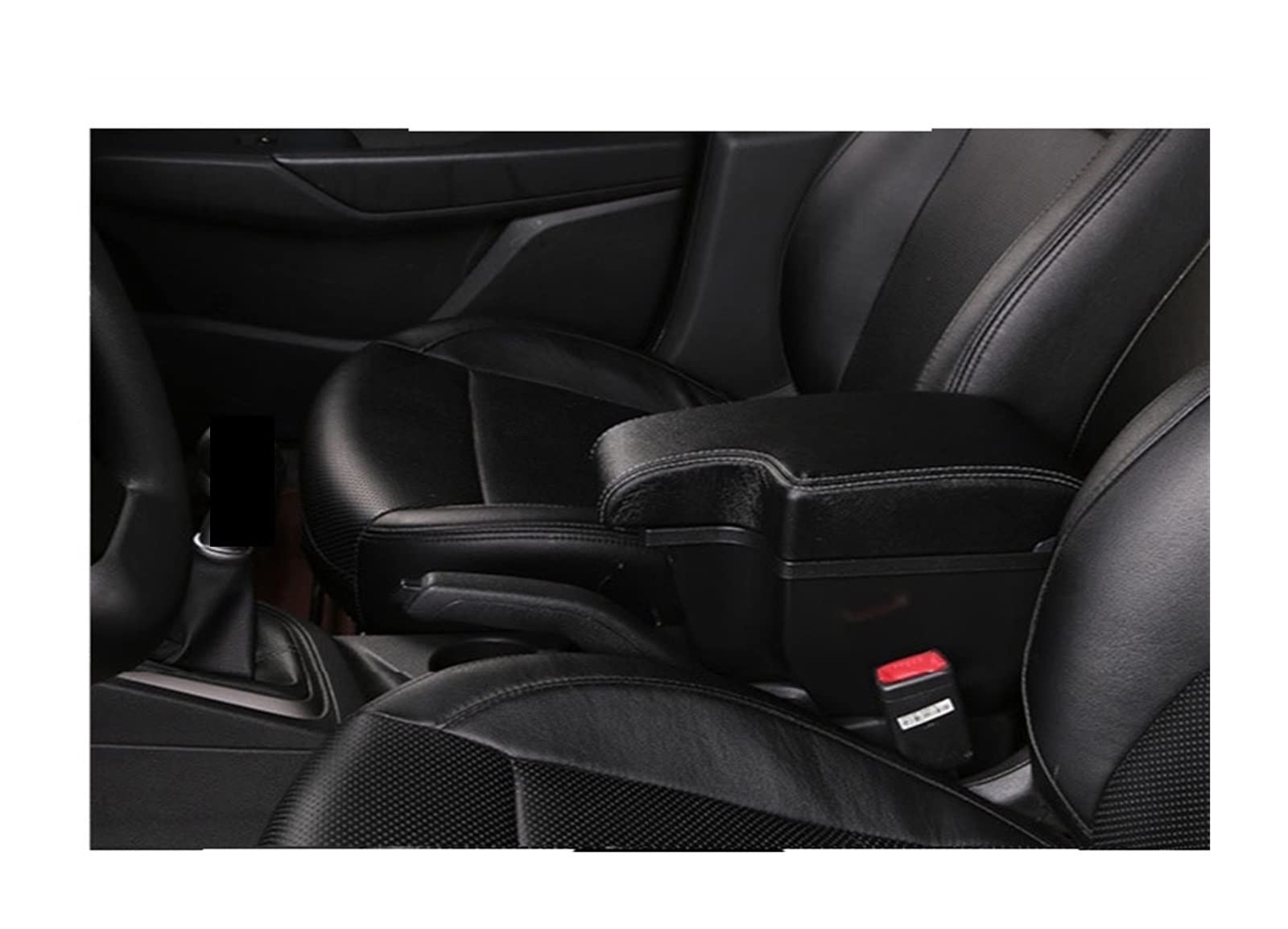 Baiqimv For Hyundai For Solaris 2 For Accent For Verna 2017 2018 2019 2020 2021 Armrest Car Armrest Box Storage Box(B3 USB)